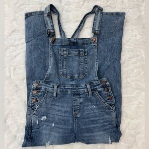 Judy Blue Distressed Denim Overalls